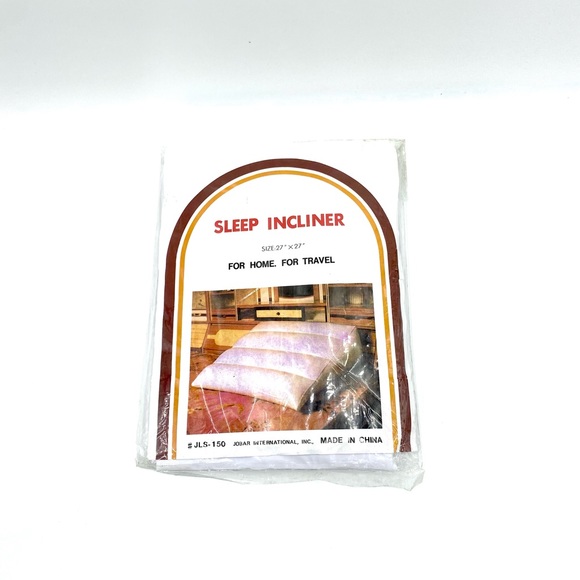 Vintage Pillow Sleep Incliner. - Picture 1 of 10